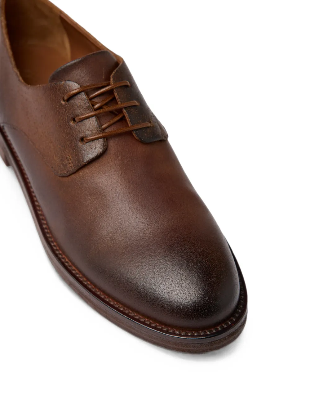 Marsèll Tubetto lace-up leather derby shoes Bruin