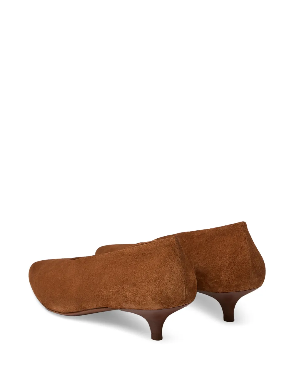 Marsèll Longiforma suede pointed-toe pumps Bruin