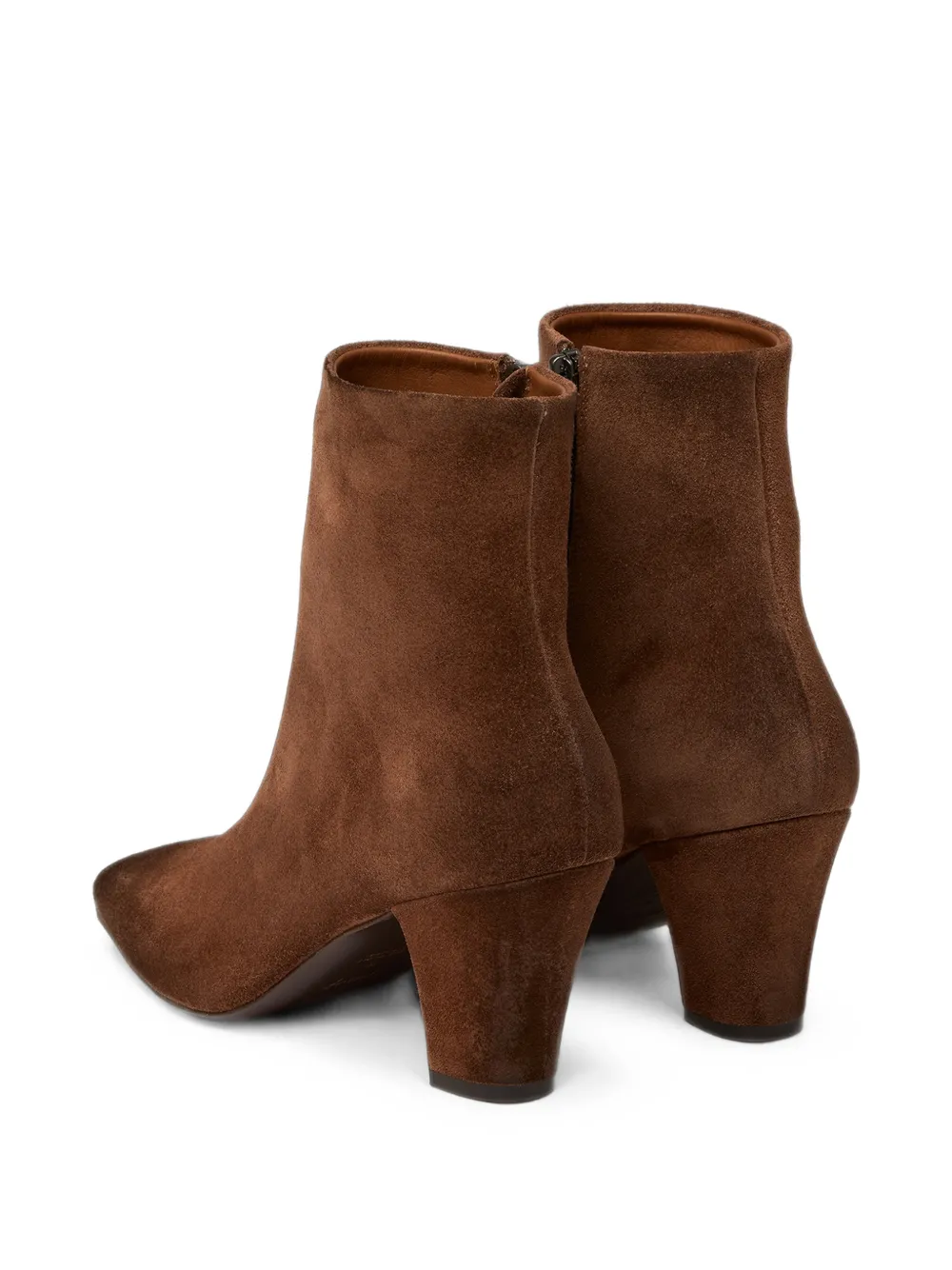 Marsèll Figura suede block-heel ankle boots Bruin