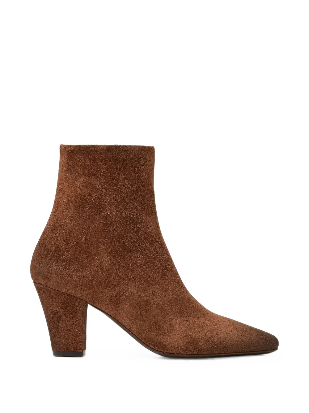 Marsèll Figura suede block-heel ankle boots Bruin