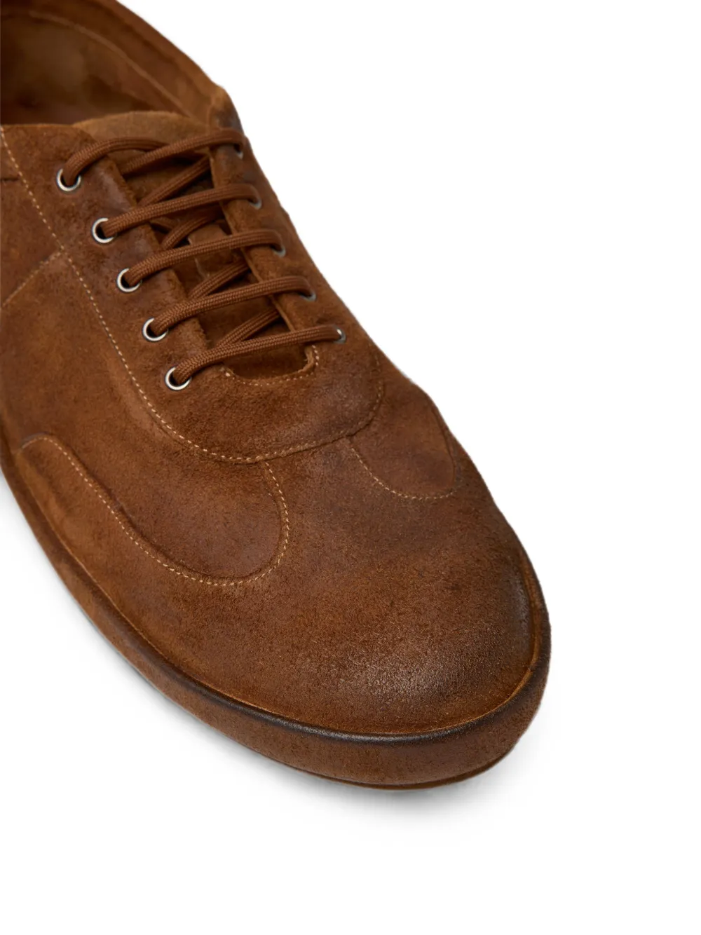 Marsèll Scatopelle suede lace-up derby shoes Bruin