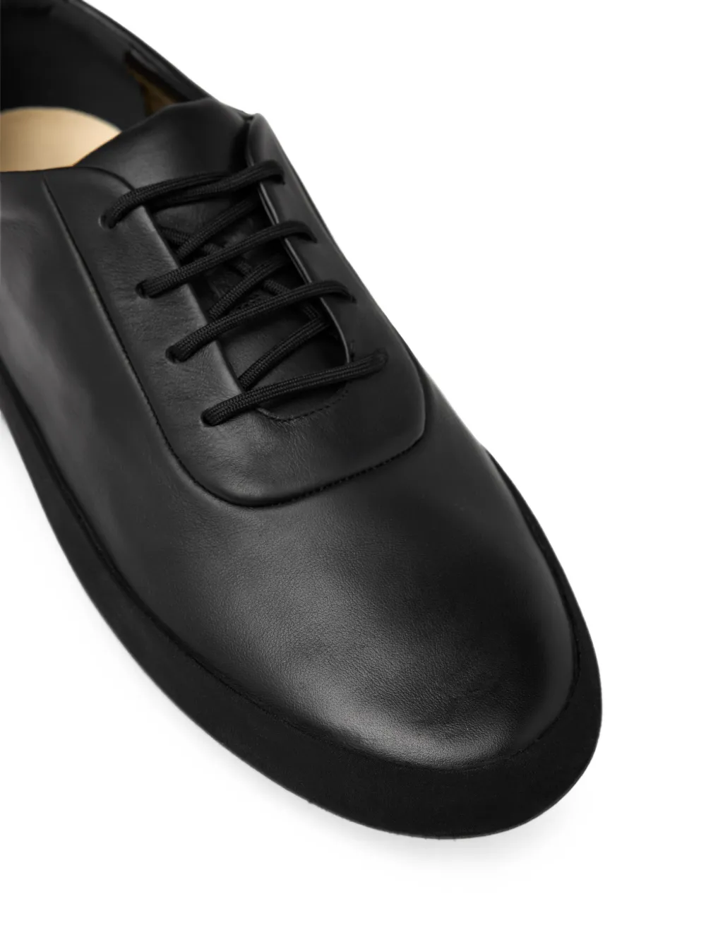Marsèll lace-up leather Derby shoes Zwart