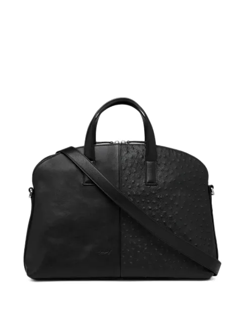 Marsèll Trasporta Spezzata ostrich-effect panelled tote bag
