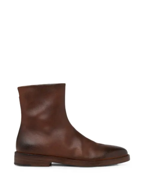 Marsèll burnished leather boots