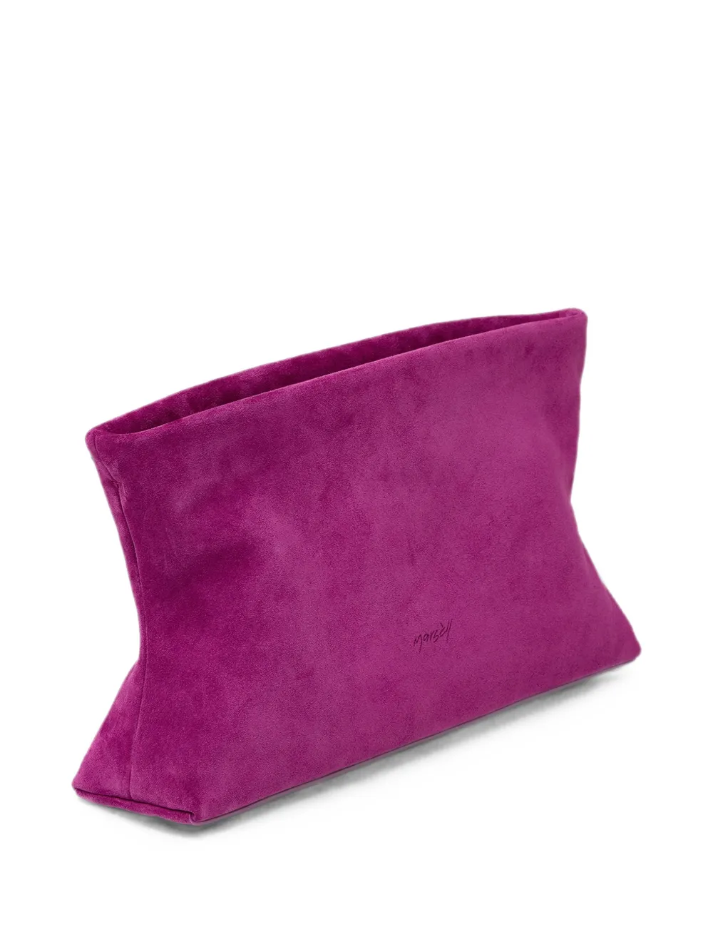 Marsèll Dipi suède clutch Paars