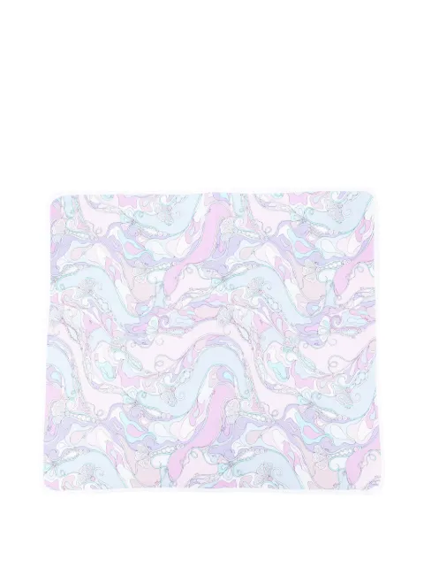 PUCCI Junior abstract-print blanket