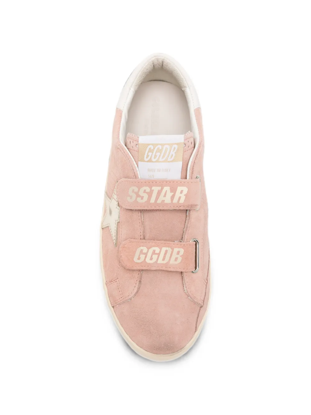 Golden Goose Kids Old School star-patch sneakers Roze