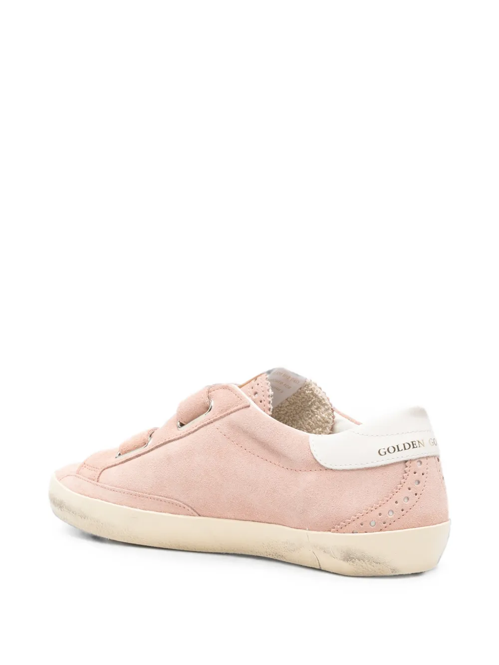 Golden Goose Kids Old School star-patch sneakers Roze