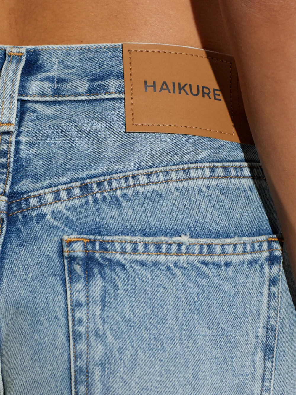 Haikure Lisa Pollock Straight jeans Blauw