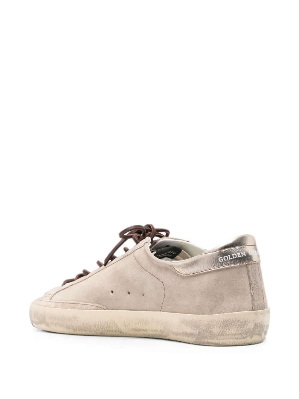 Golden Goose Super-Star suède sneakers Beige