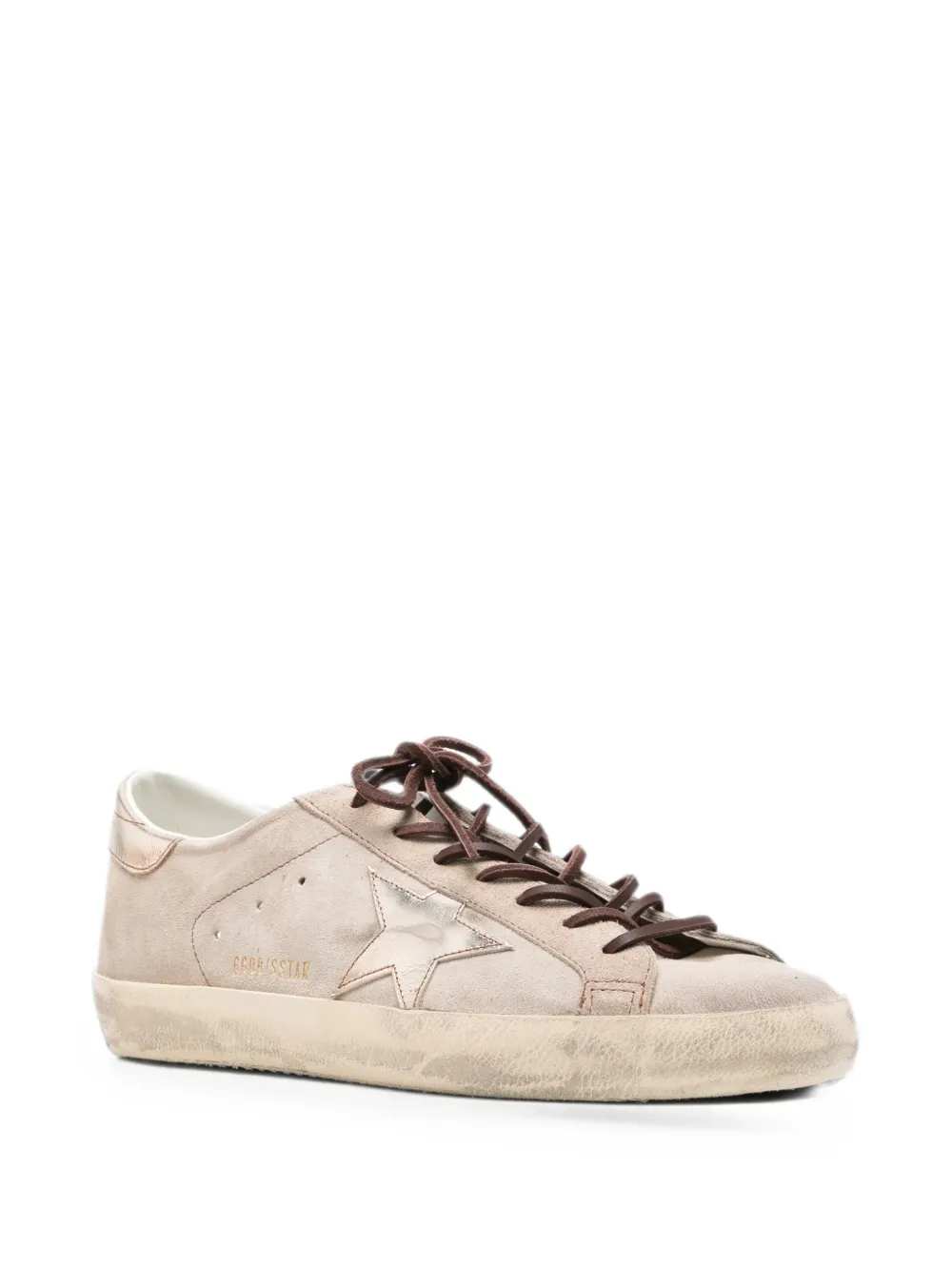 Golden Goose Super-Star suède sneakers Beige
