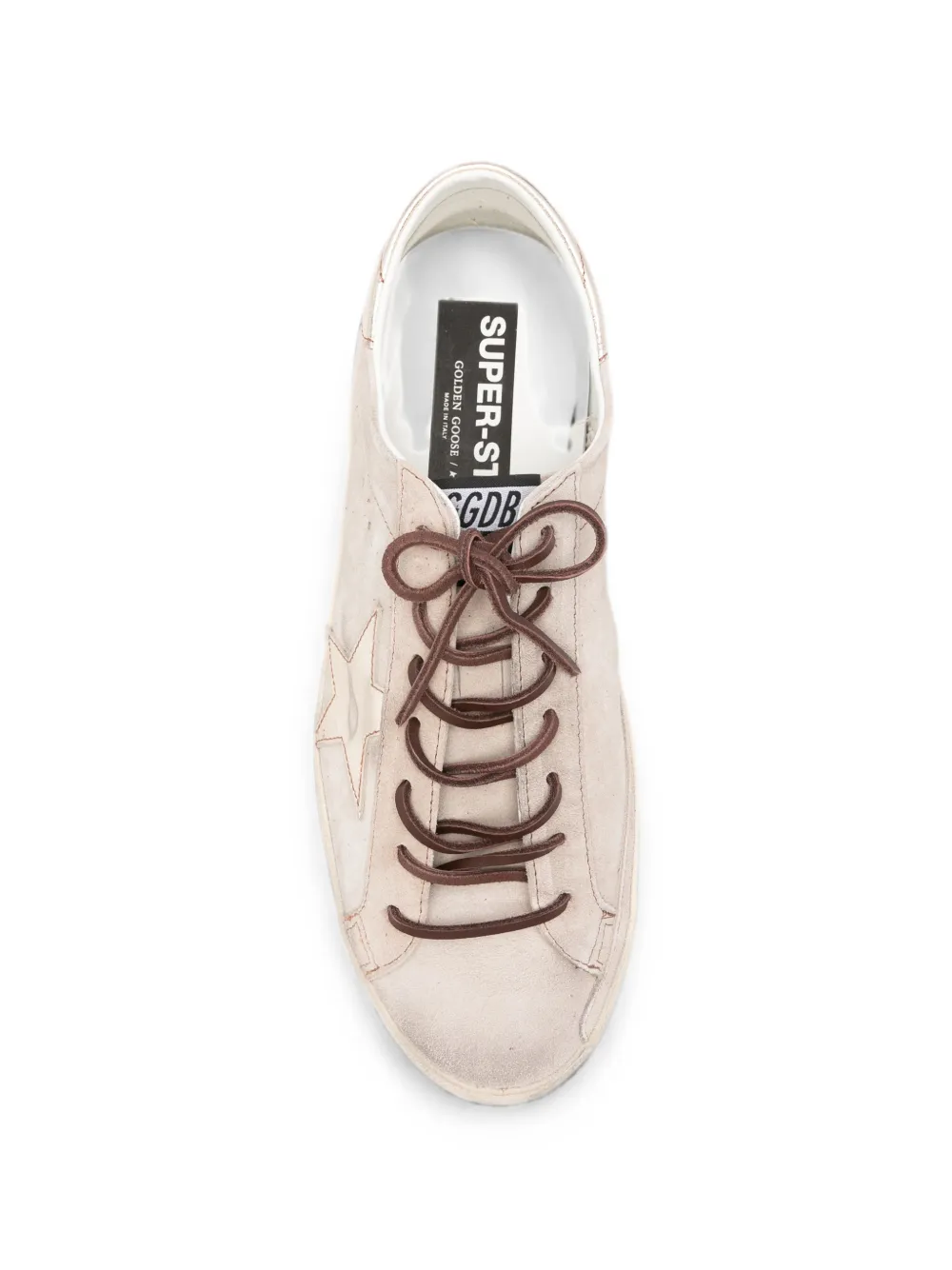 Golden Goose Super-Star suède sneakers Beige