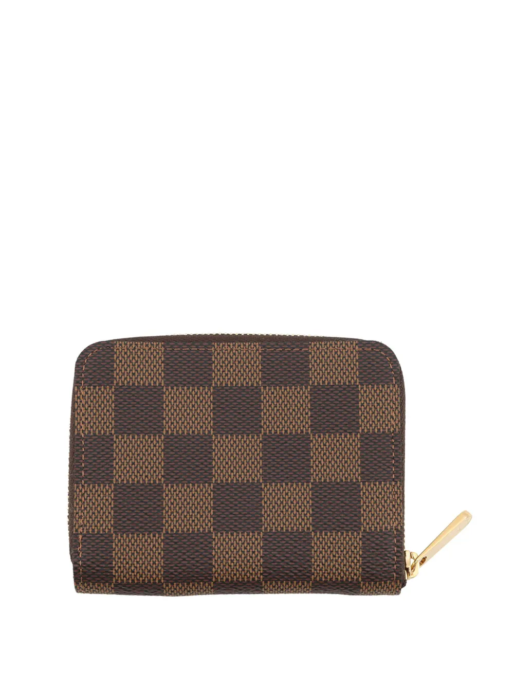 Louis Vuitton Pre-Owned 2000-2026 Damier Ebene Zippy coin pouch - Braun