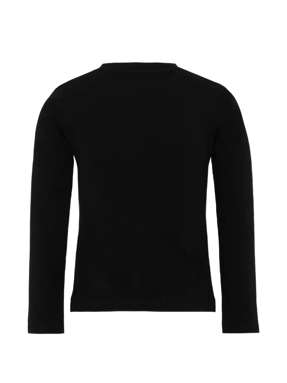 Balmain Kids T-shirt met lange mouwen Zwart