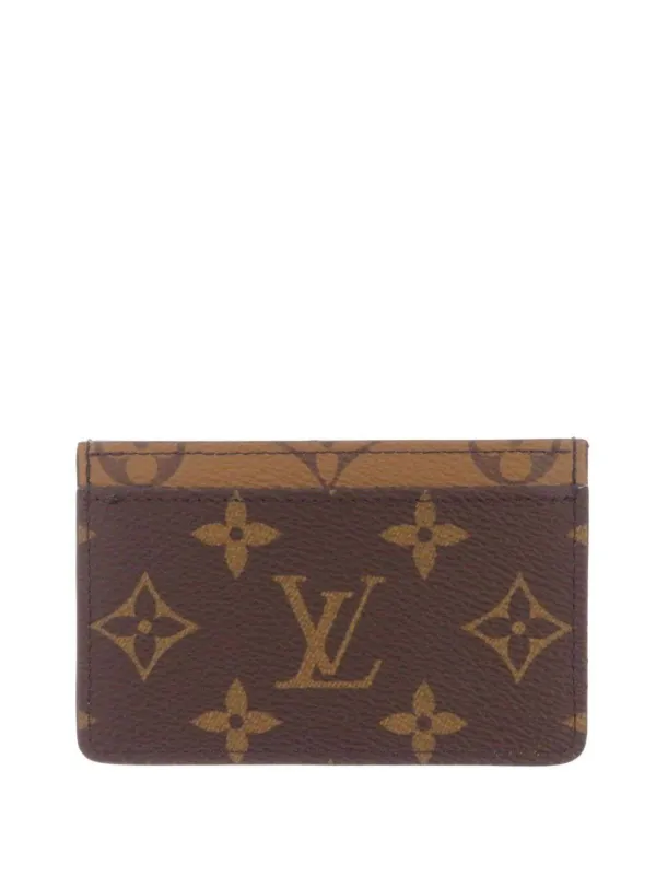 Louis Vuitton Pre-Owned 2021-2026 モノグラム リバース カードケース