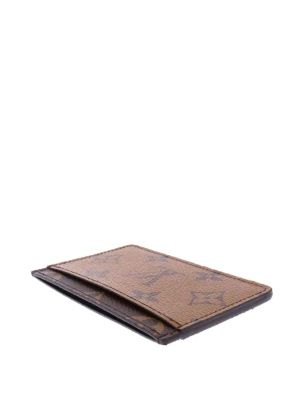 Louis Vuitton Pre-Owned 2021-2026 Monogram Reverse Card Holder
