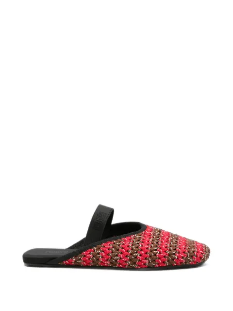 Flòwze woven Flo mule flip-flops