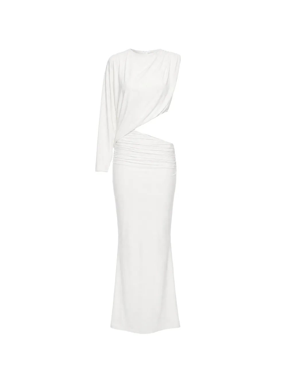 AXEL 113 Amanda draped cut-out maxi dress - Weiß