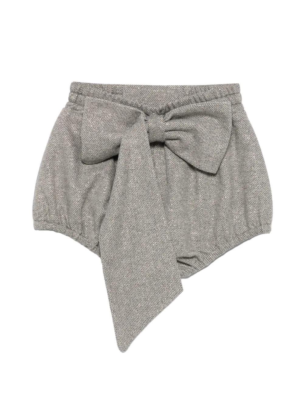 Douuod Kids Shorts met strik Grijs