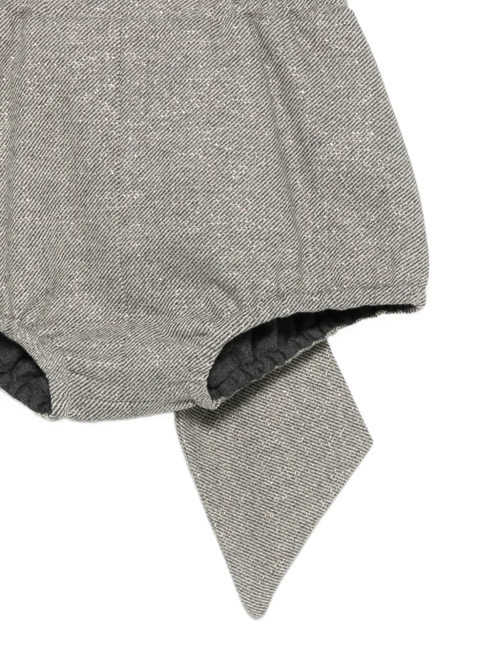 Douuod Kids Shorts met strik Grijs