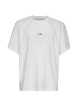 MM6 Maison Margiela ナンバーモチーフ Tシャツ | ホワイト | FARFETCH JP