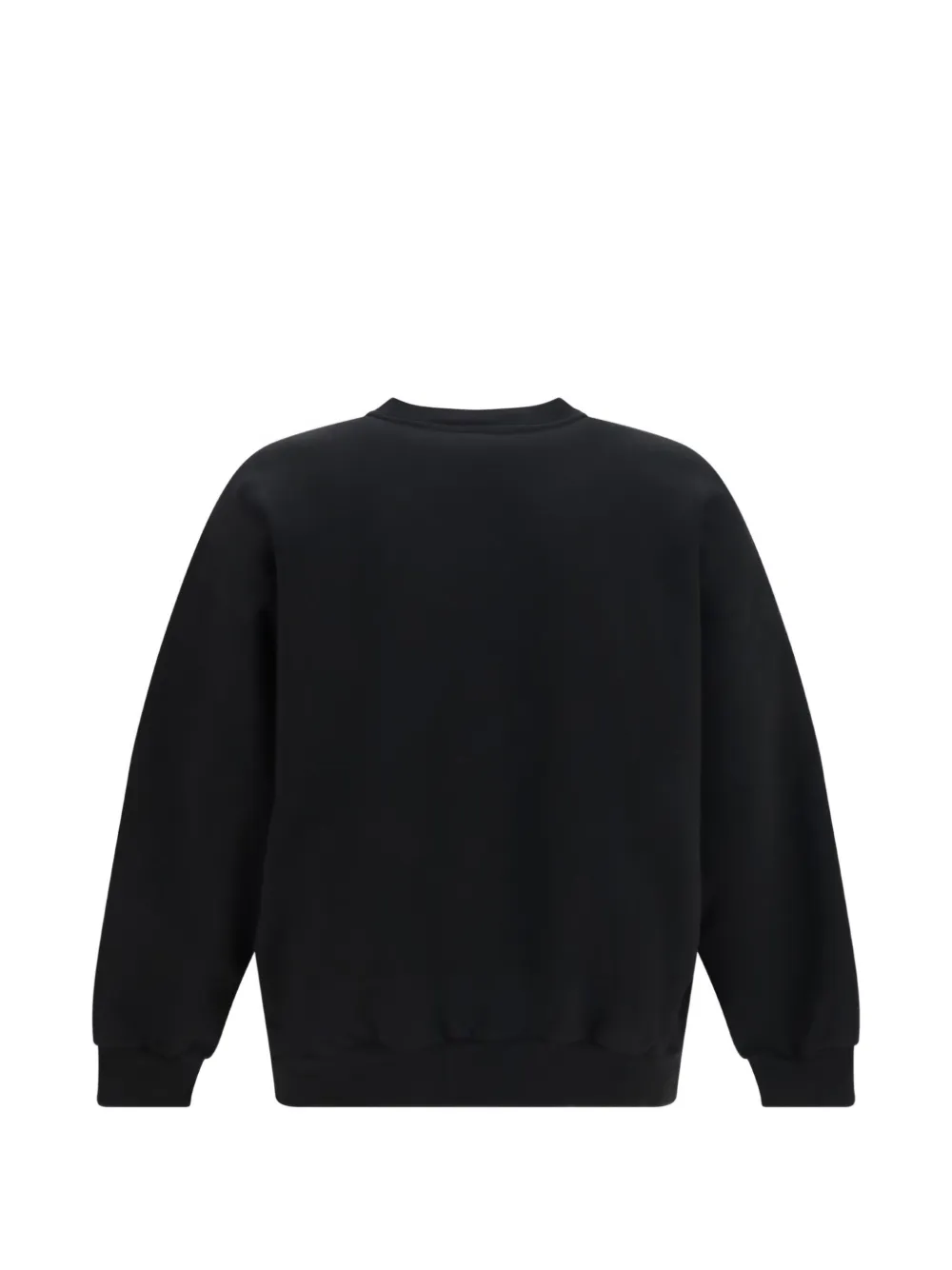 Balenciaga Katoenen sweater met print Zwart