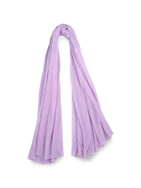 Botto Giuseppe Periwinkle cashmere scarf