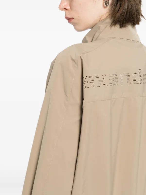 Alexander Wang ロゴ トラックジャケット | ニュートラル | FARFETCH JP