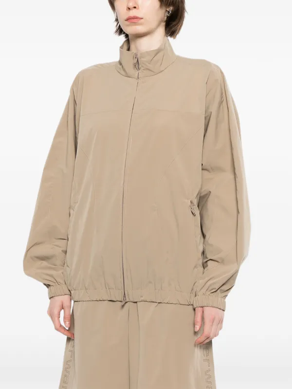 Alexander Wang ロゴ トラックジャケット | ニュートラル | FARFETCH JP