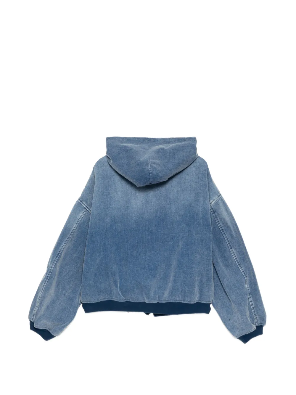Alexander Wang Brushed Oversized Jacket | Blue | FARFETCH