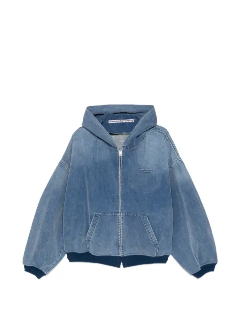 Alexander Wang brushed oversized hoodie