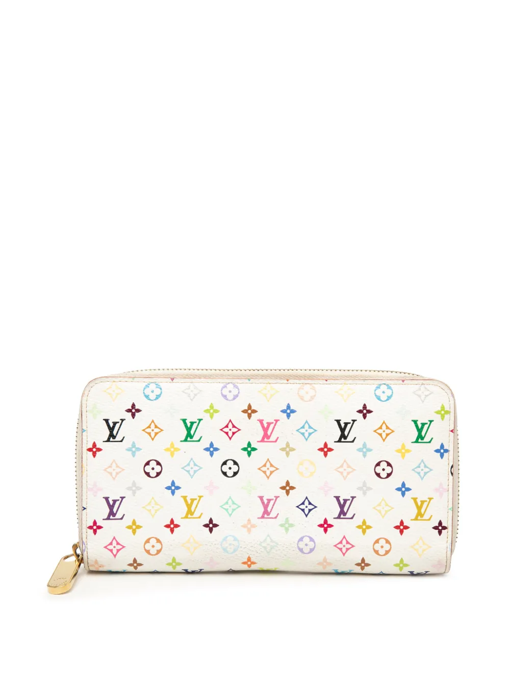 Louis Vuitton Pre-Owned 2012 Monogram Multicolore Zippy Wallet long wallets