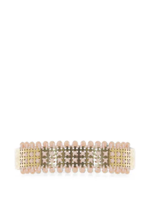L'EIGHT STUDIO micro-stud panel rigid bracelet