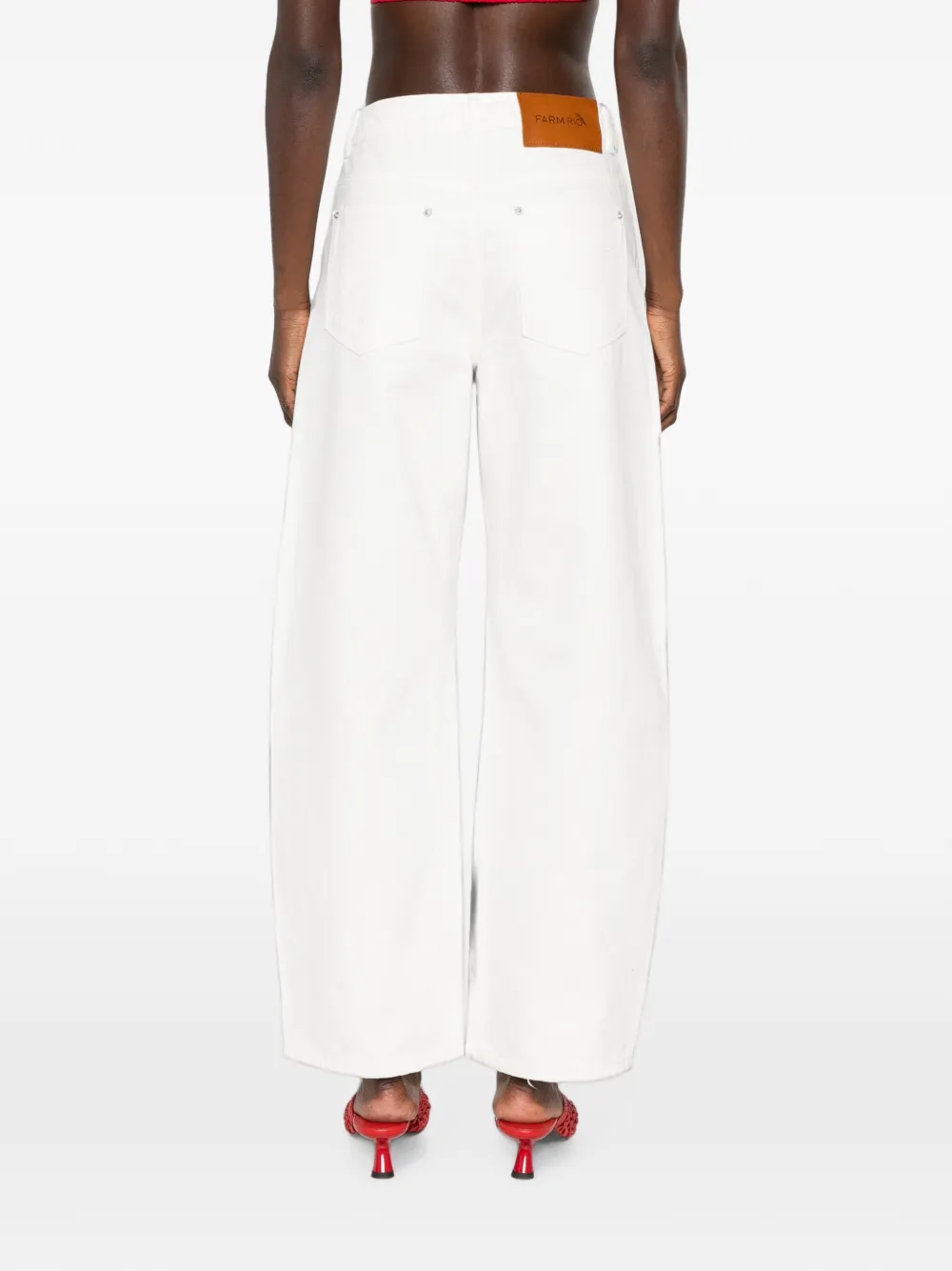 FARM Rio Richelieu twill broek Wit