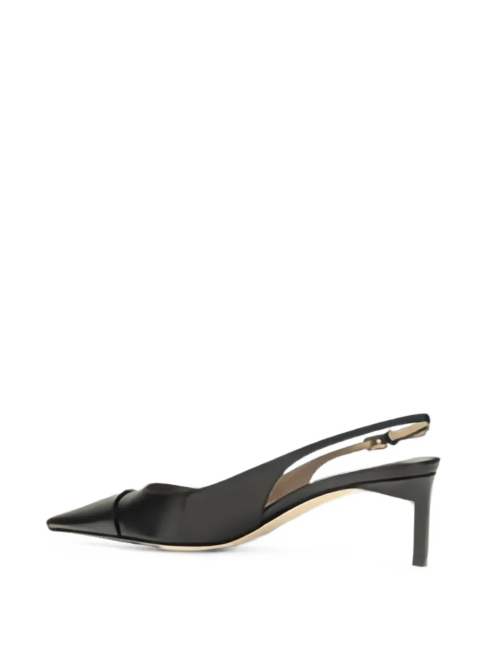 TOM FORD Slingback pumps met logoplakkaat Zwart