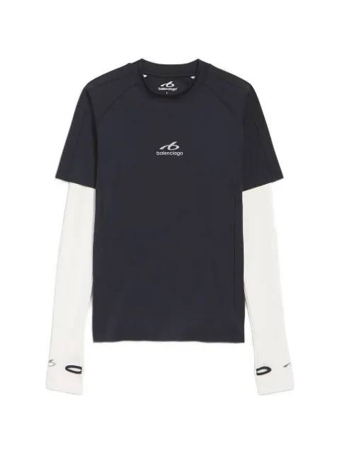 Balenciaga t-shirt à logo imprimé
