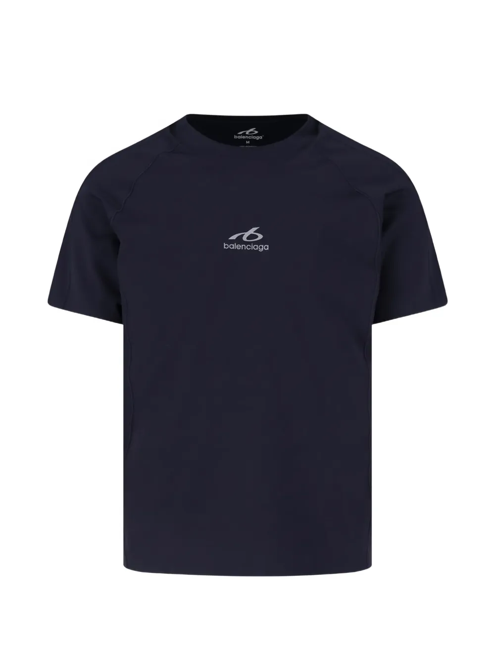 Balenciaga T-shirt met logoprint Blauw