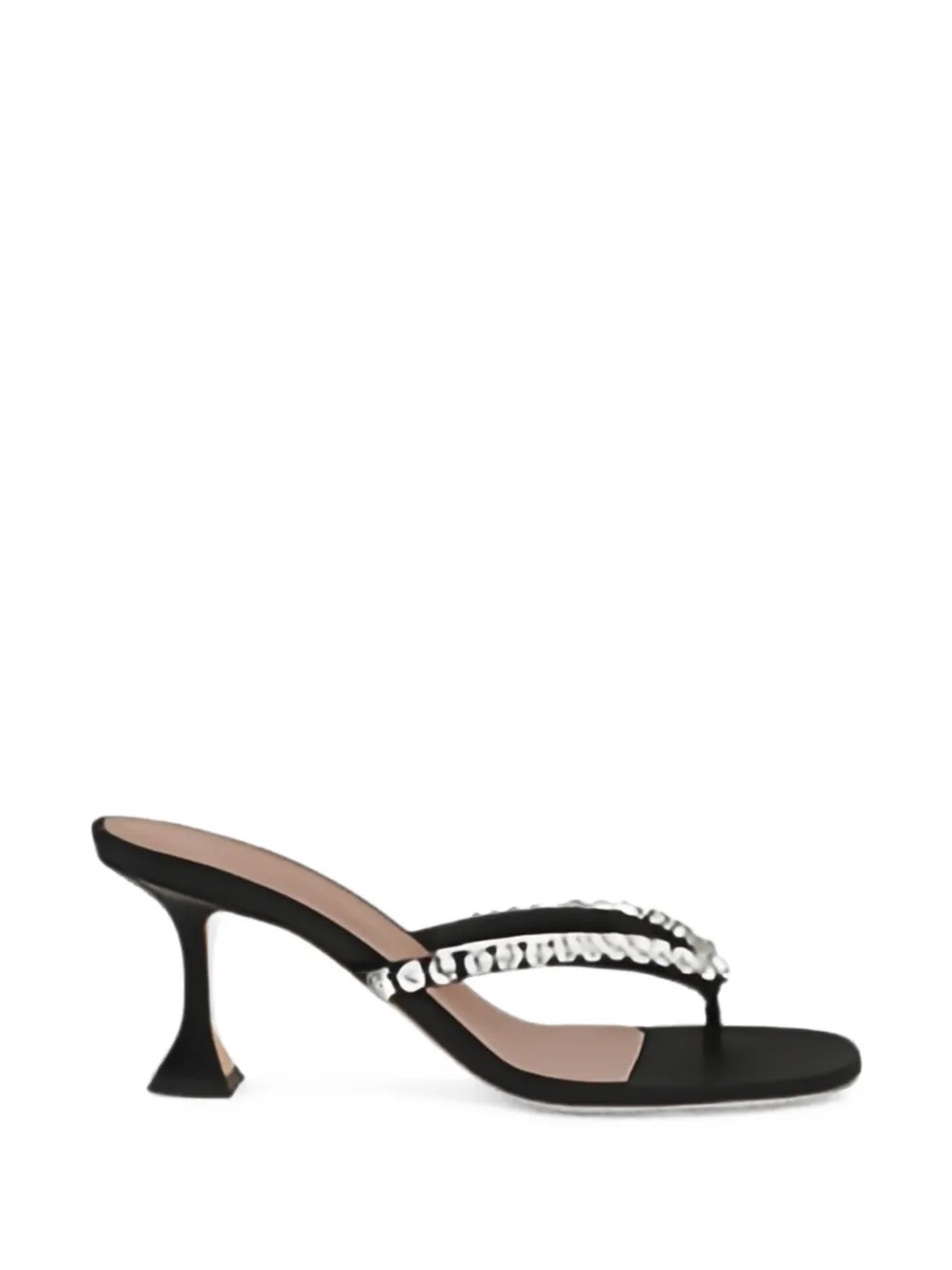 Amina Muaddi Gigi crystal-embellished sandals Zwart
