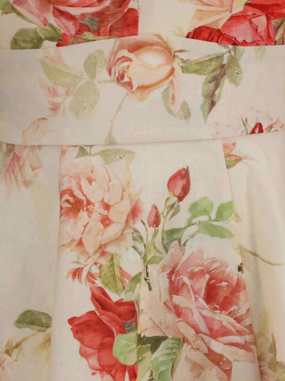 ZIMMERMANN Jurk met bloemenprint Beige