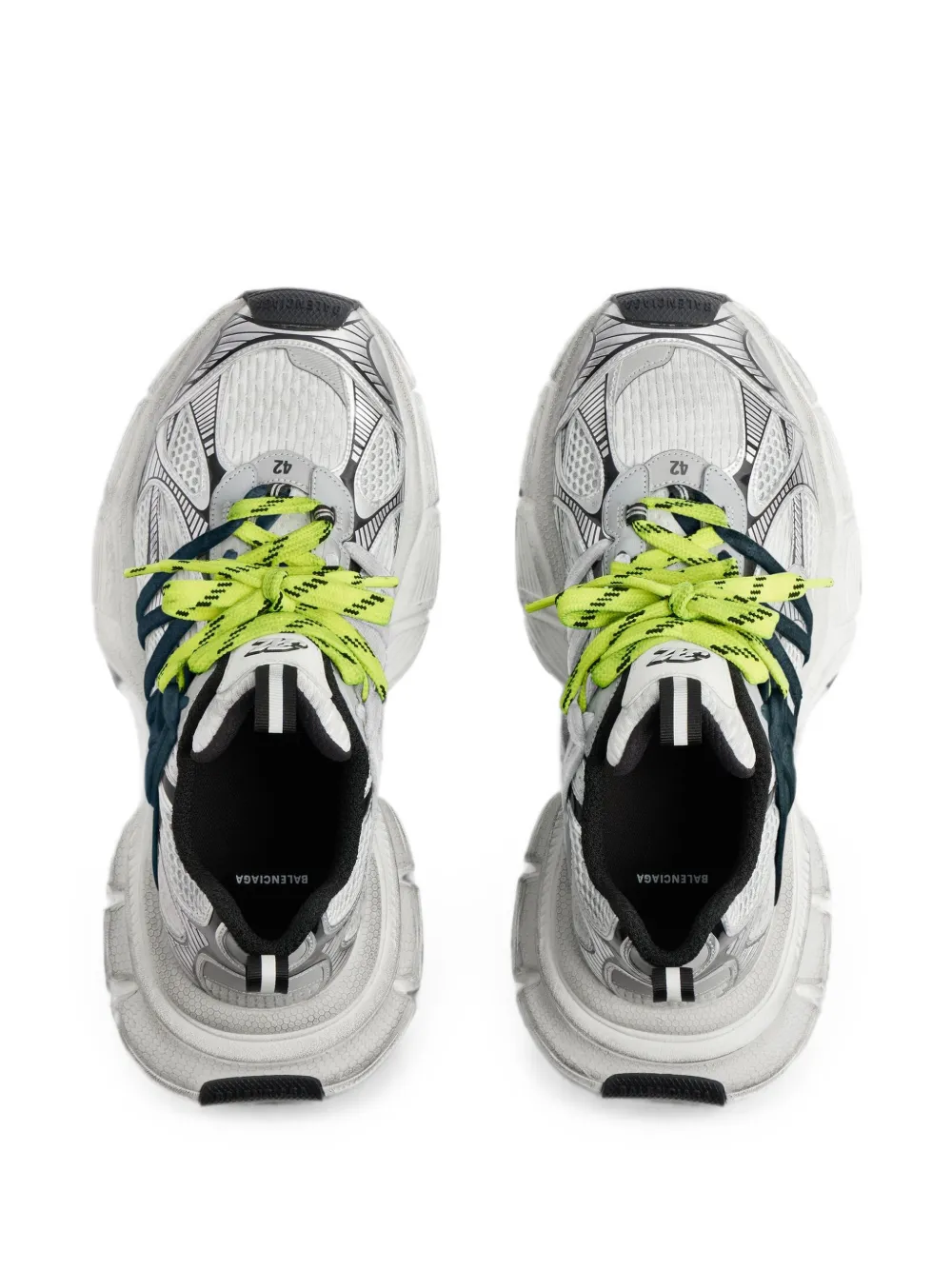 Balenciaga 3XL Interlace sneakers Grijs