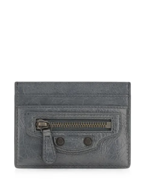 Balenciaga Le City leather card holder