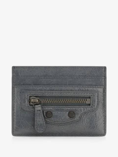 Balenciaga Le City leather card holder