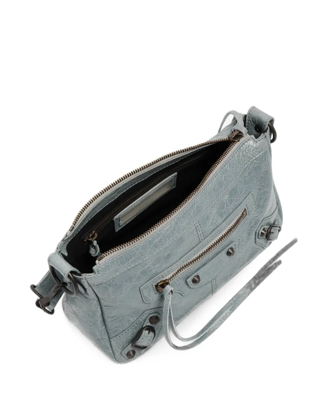 Balenciaga Le City Moto mini-schoudertas Blauw
