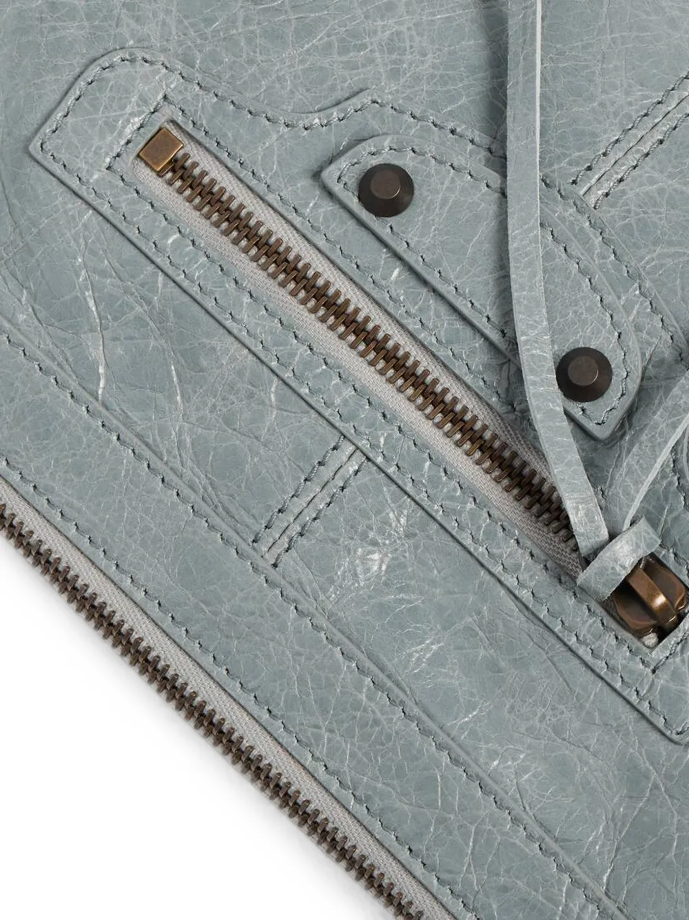 Balenciaga Le City Moto mini-schoudertas Blauw