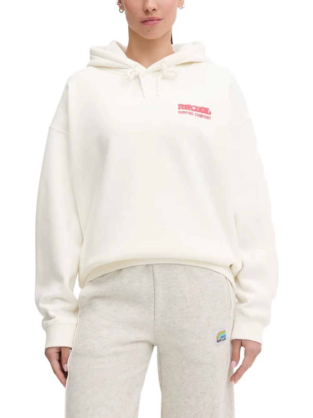 Rip Curl Heritage logo-print drawstring hoodie