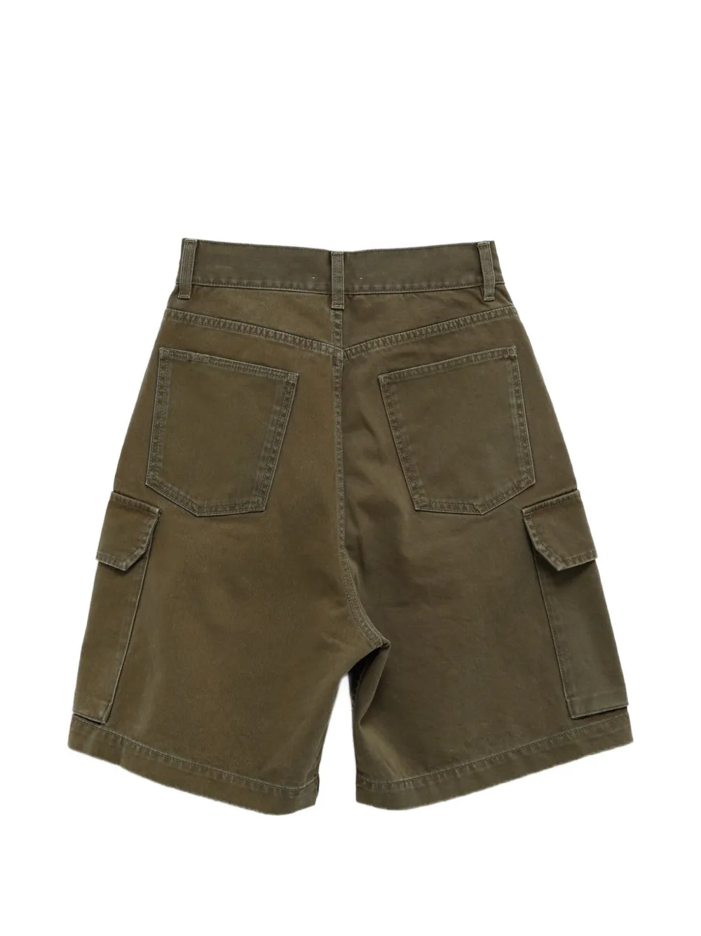 JW Anderson Cargo shorts met logopatch Groen