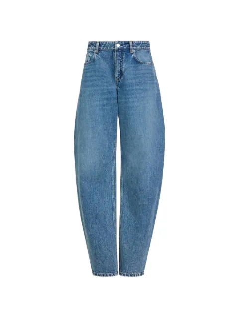 Alaïa round denim jeans