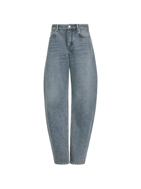 Alaïa round denim jeans