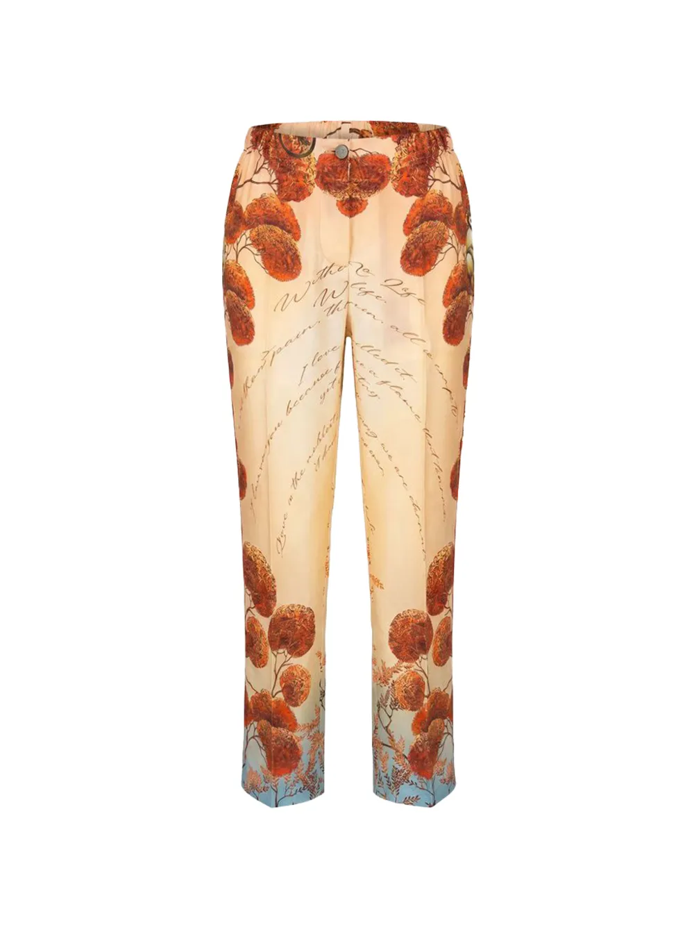 F.R.S For Restless Sleepers Pantaloni Etere con stampa grafica - Toni neutri