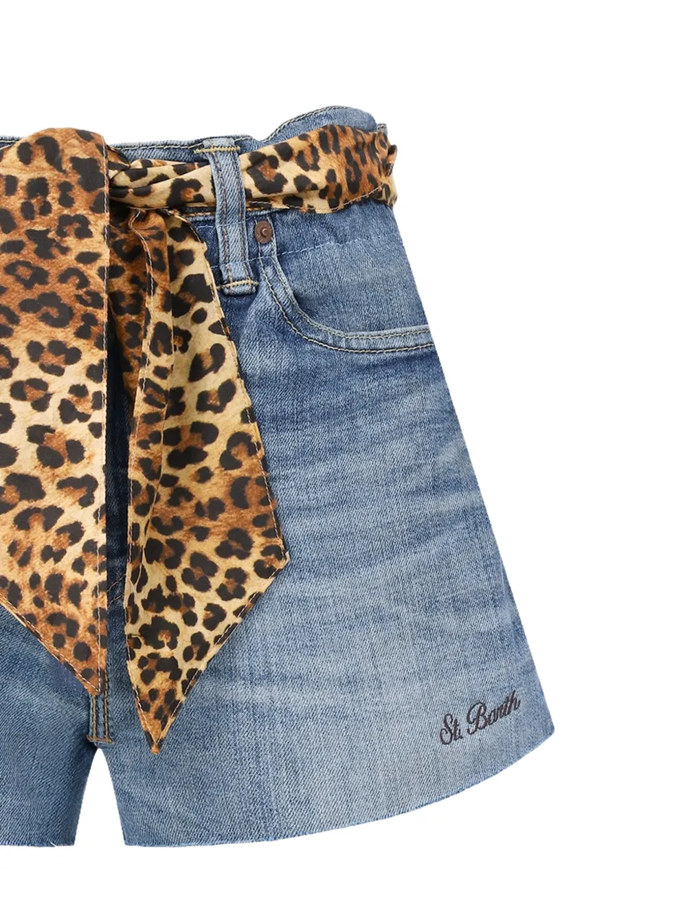  Mc2 Saint Barth Pantalones Vaqueros Cortos Arizona - Azul 